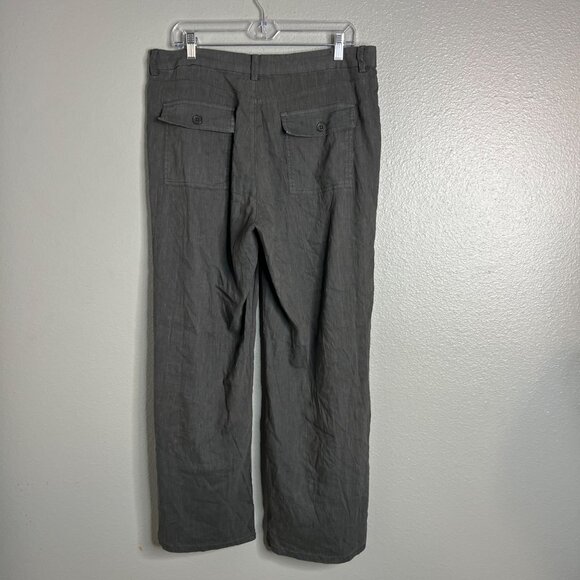 Kut from the Kloth Gray Wide Leg Pants - Picture 8 of 9